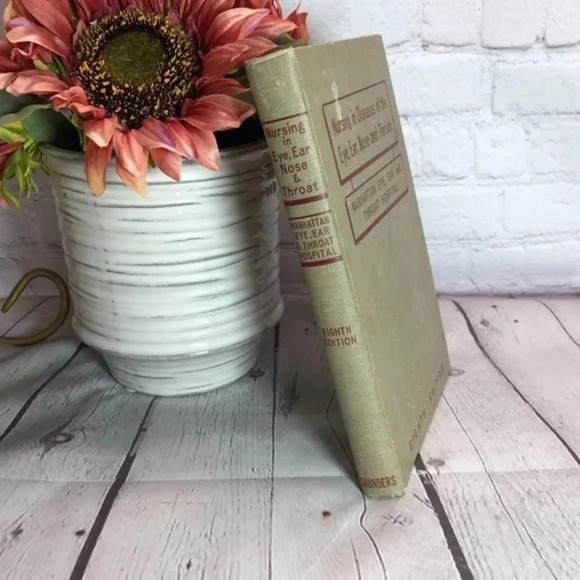 VINTAGE 1948 NURSING DISEASES OF THE EYE, EAR, NOSE AND THROAT textbook - Picture 3 of 10
